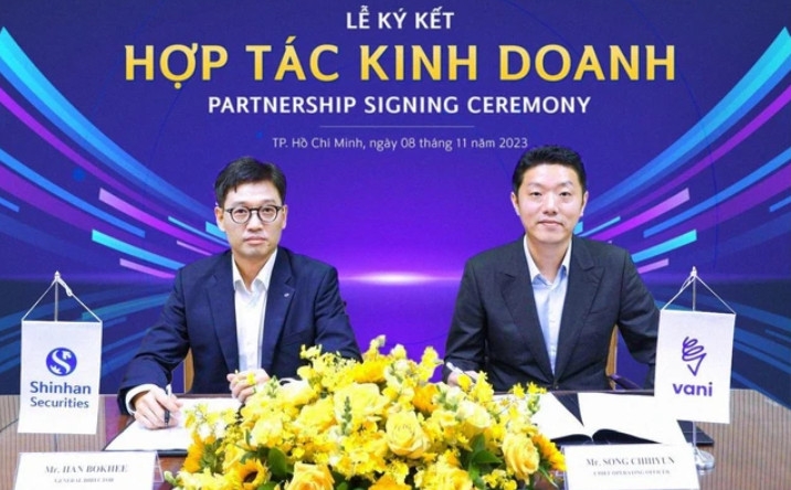 Chứng khoán Shinhan ký kết hợp tác chiến lược với Vani Studio Việt Nam